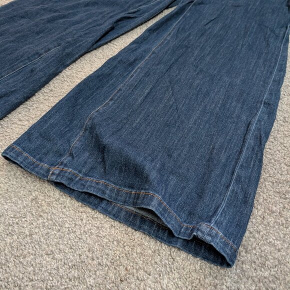 Anthropologie Pilcro & the Letterpress Wide Leg Jeans, Size 30, Blue - Picture 5 of 5
